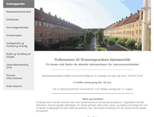 Tablet Screenshot of gronnegaarden.net